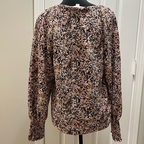 Loft Women's Stretchy Multicolor Blouse Size Medium - Picture 3 of 5